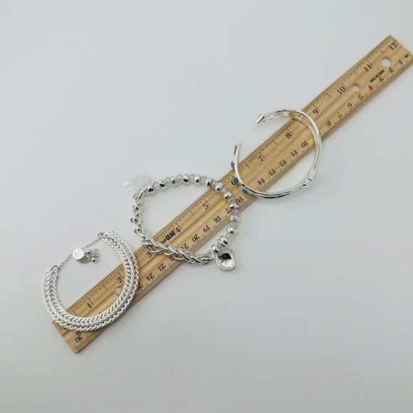 Bomb Party “Come Out of Your Shell” Set Of 3 Bracelets NEW - Picture 7 of 12